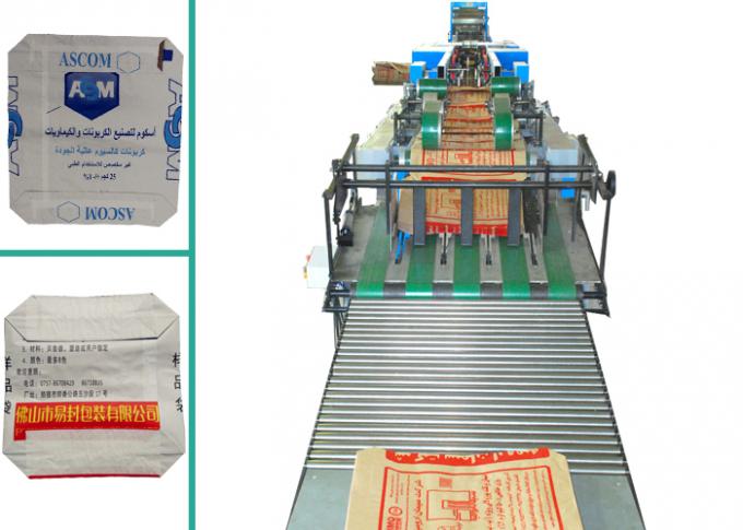 Automatische Kraftpapier-Cementdocument Zak die Machine, de Productielijn van Dierenvoerzakken maken