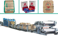 High Speed Automatic Bottom-pasted Food Paper Bag Making Machine with Strengthen Sheet and Pinter