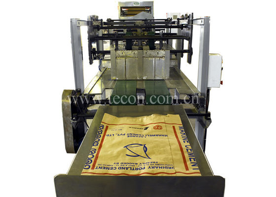 High Speed Cement Paper Bag Making Machine Including Step Flat Cutting